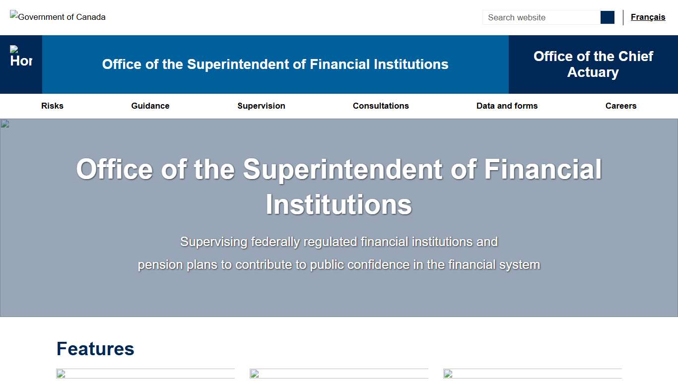 Office of the Superintendent of Financial Institutions