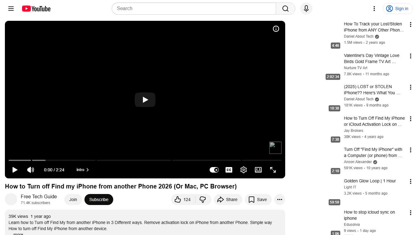 How to Turn off Find my iPhone from another Phone 2026 (Or Mac, PC Browser) - YouTube